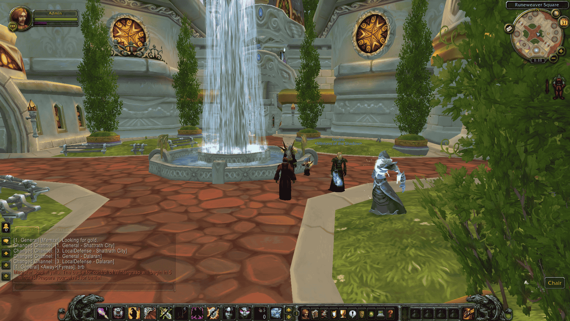 World of Warcraft private server — raid encounter on GalaxyofDrone